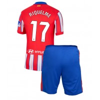 Fotbalové Dres Atletico Madrid Rodrigo Riquelme #17 Dětské Domácí 2024-25 Krátký Rukáv (+ trenýrky)